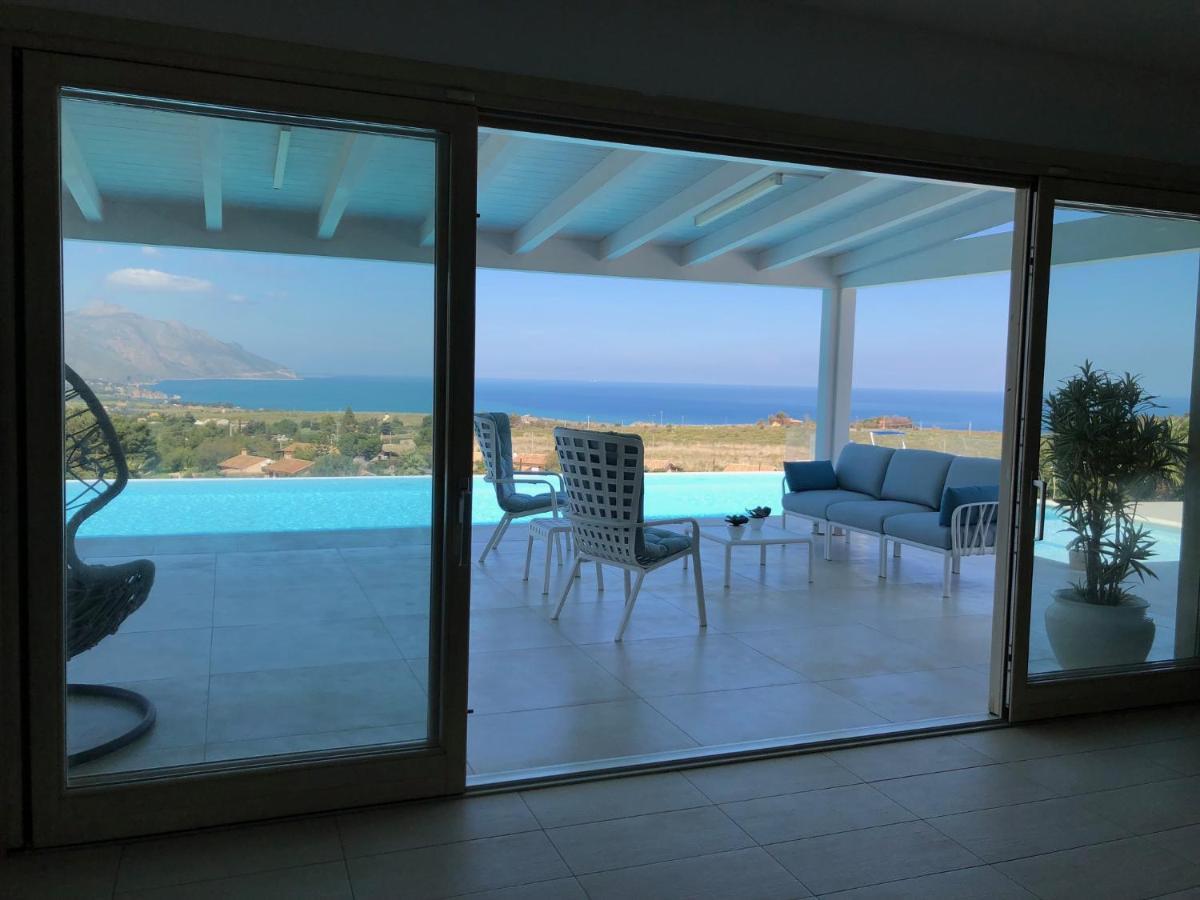 Villa Mirascopello Castellammare del Golfo Exteriör bild