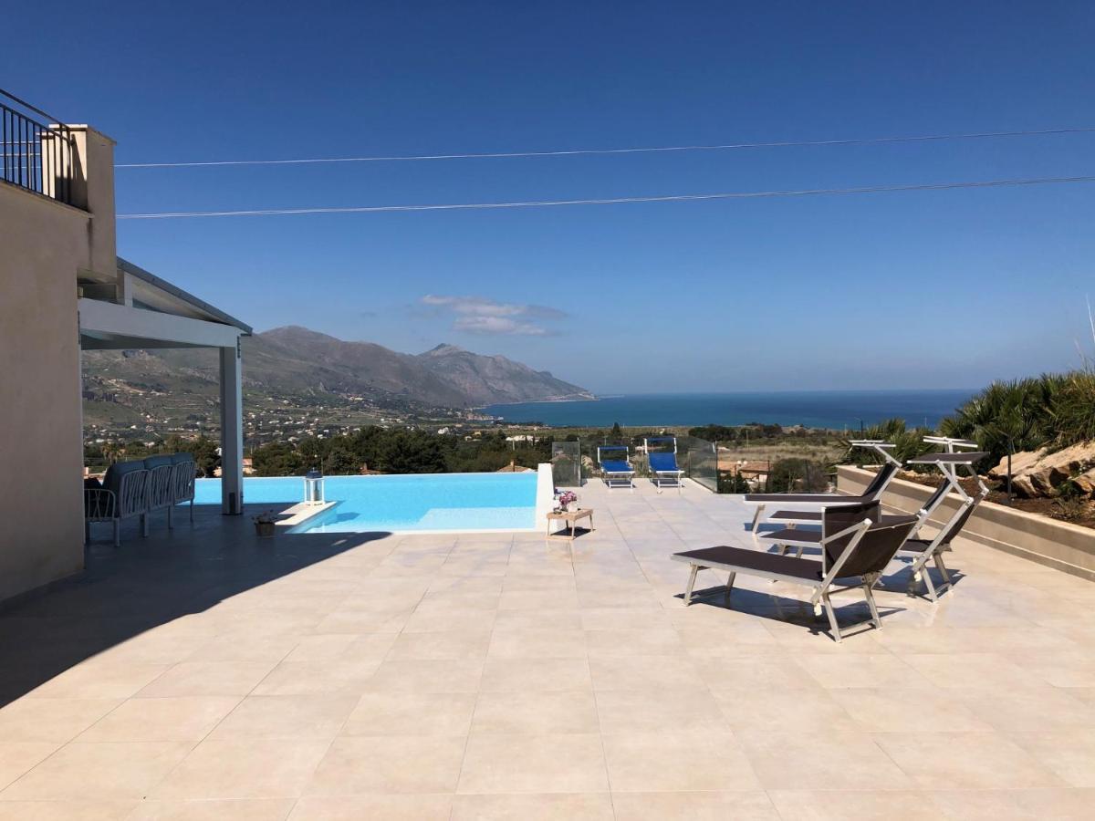 Villa Mirascopello Castellammare del Golfo Exteriör bild
